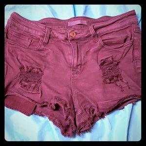 Daytrip maroon shorts